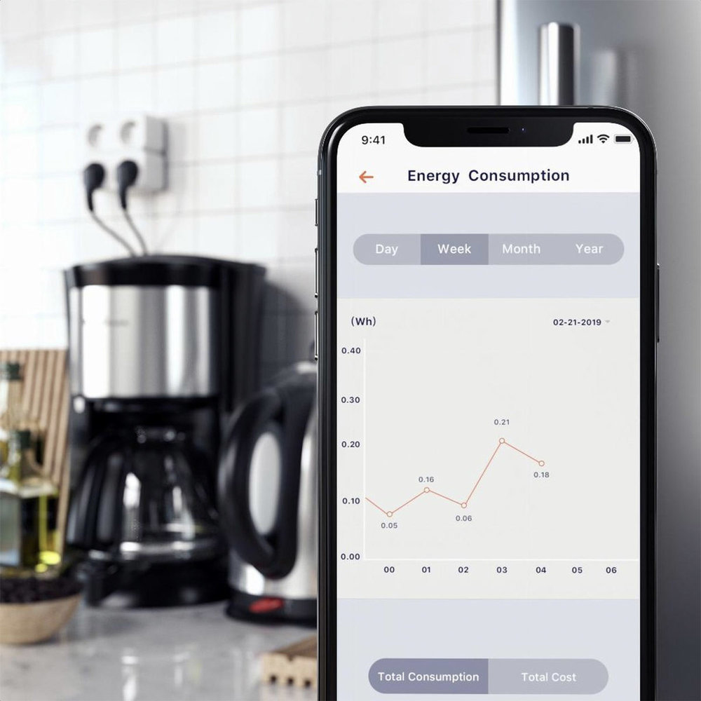 Satechi Satechi Homekit Slim Dubbel Stopcontact Satechi Satechi Homekit Slim Dubbel Stopcontact
