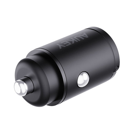 Aukey Aukey CC-A2 USB-C PD Autolader 20W Zwart