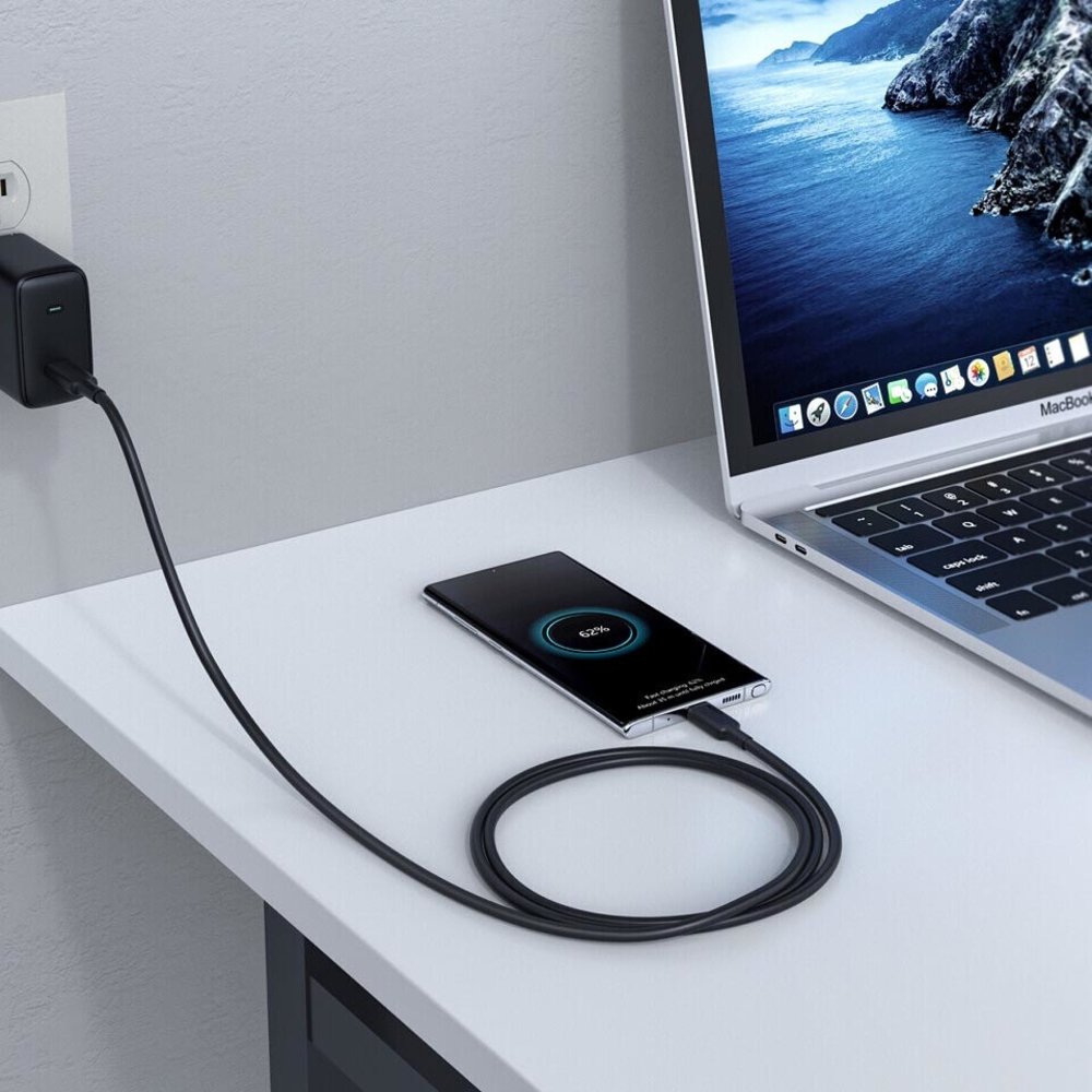 Aukey Aukey CB-CD23 USB-C Kabel 1 Meter 100W Aukey Aukey CB-CD23 USB-C Kabel 1 Meter 100W