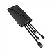 Grab 'n Go Grab 'n Go Powerbank 10.000 mAh - ingebouwde kabels Grab 'n Go Grab 'n Go Powerbank 10.000 mAh - ingebouwde kabels