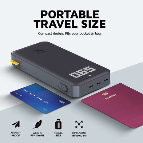 Xtorm Xtorm 60W XB4 Series Powerbank Titan PD 24.000mAh Xtorm Xtorm 60W XB4 Series Powerbank Titan PD 24.000mAh