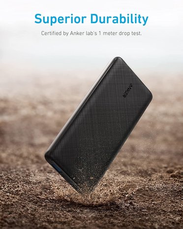 Anker Anker PowerCore Lite Powerbank 10.000 mAh Zwart Anker Anker PowerCore Lite Powerbank 10.000 mAh Zwart