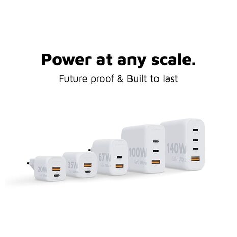 Xtorm Xtorm XEC035 35W GaN2 USB-C Snellader Xtorm Xtorm XEC035 35W GaN2 USB-C Snellader