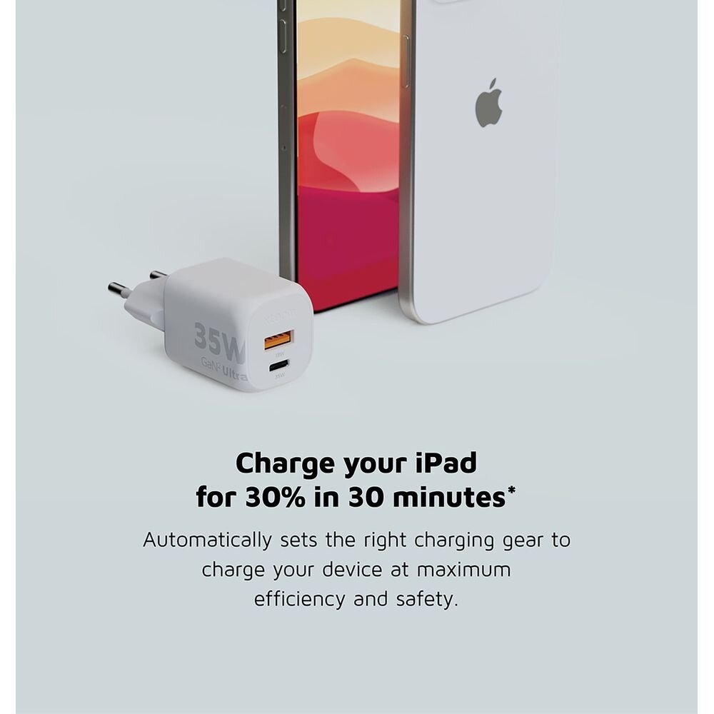 Xtorm Xtorm XEC035 35W GaN2 USB-C Snellader Xtorm Xtorm XEC035 35W GaN2 USB-C Snellader