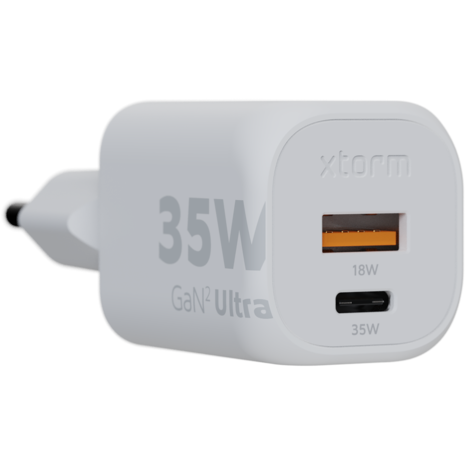 Xtorm Xtorm XEC035 35W GaN2 USB-C Snellader Xtorm Xtorm XEC035 35W GaN2 USB-C Snellader