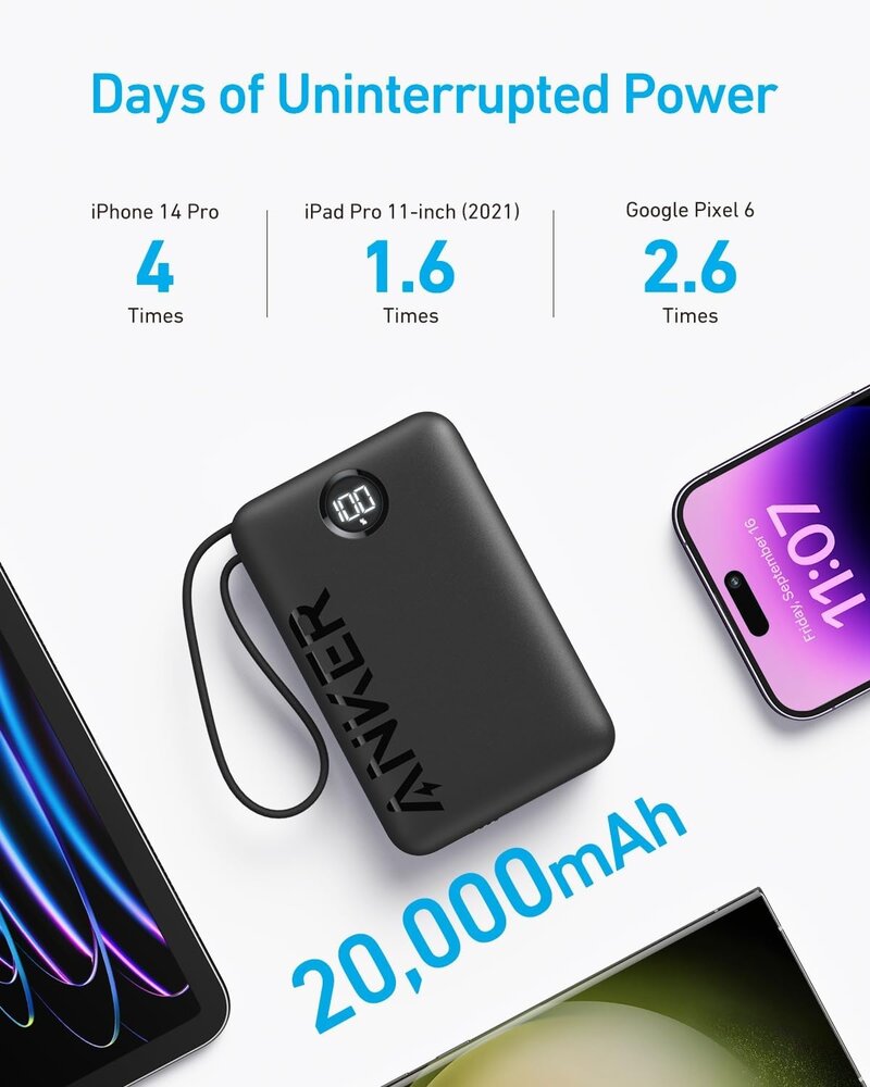 Anker Anker Powercore 335 20.000 mAh USB-C PD Anker Anker Powercore 335 20.000 mAh USB-C PD