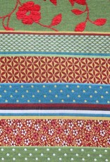 Gipsy Bayadère Vert Folklore Jacquardstoff