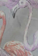 Flamingo Dekorationsstoff Extra Breit
