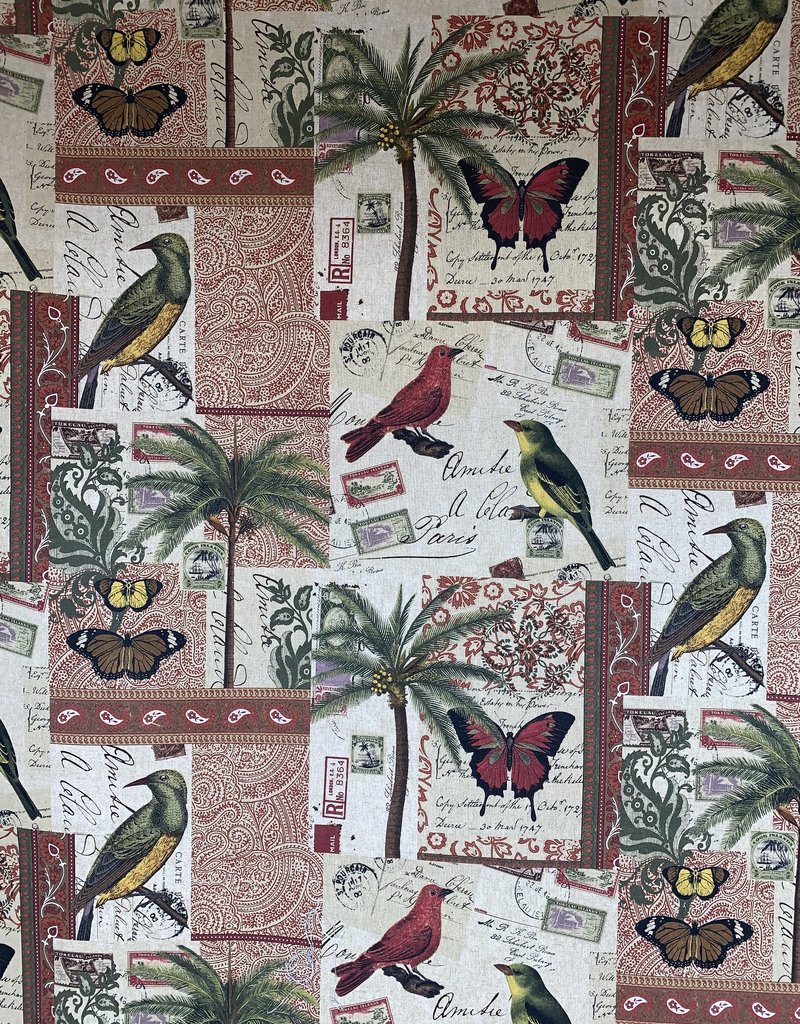 Chess Rood decoratiestof