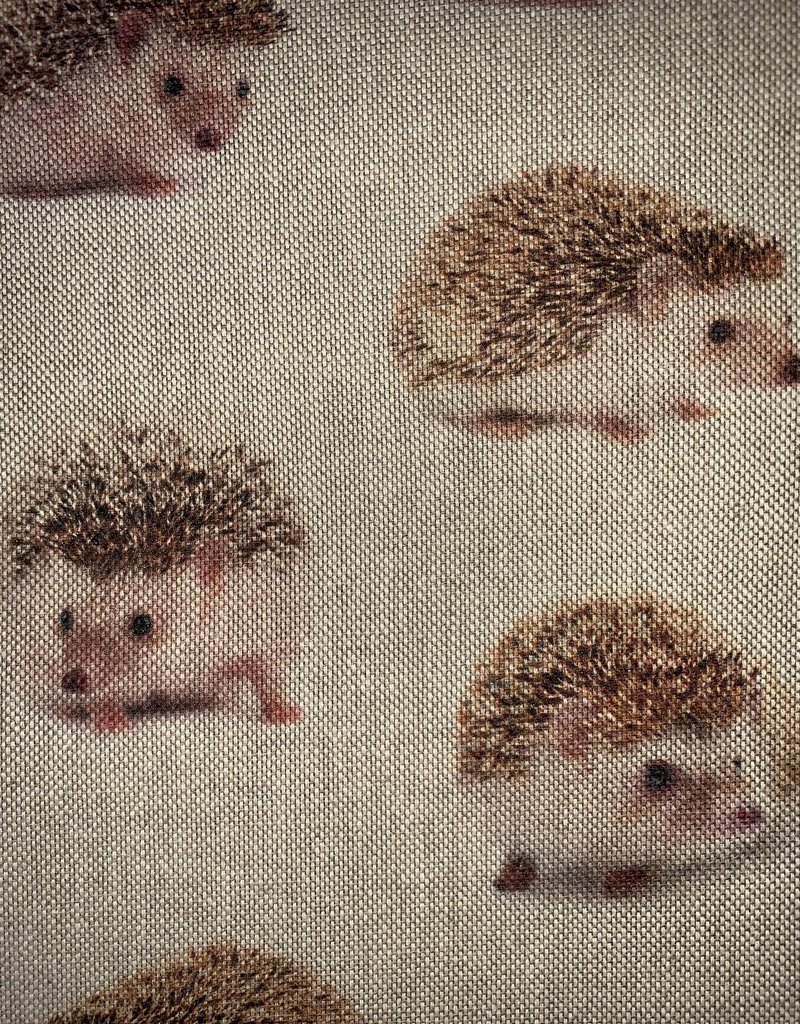 Igel Dekorationsstoff Leinenoptik