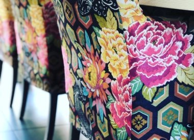 Blumen & romantische Dekorationsstoffe