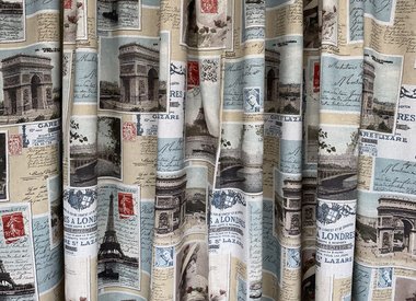 Länder & Städte Vorhangstoffe