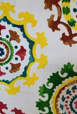 Oezbekistan Weiß Dekorationsstoff Baumwolle