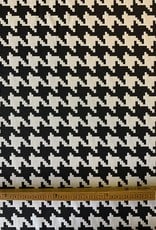 Pied de Poule Jacquardstof Zwart & Wit