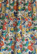 Keith Haring deco stof