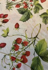 Wachstuch 040 Erdbeeren