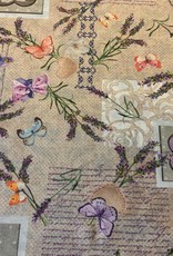 Wachstuch 130 Lavendel