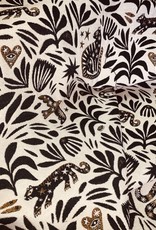 Mystic Noir et Blanc Decoratiestof