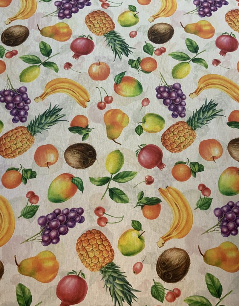 Tutti Fruitti deko stoff Leinenoptik