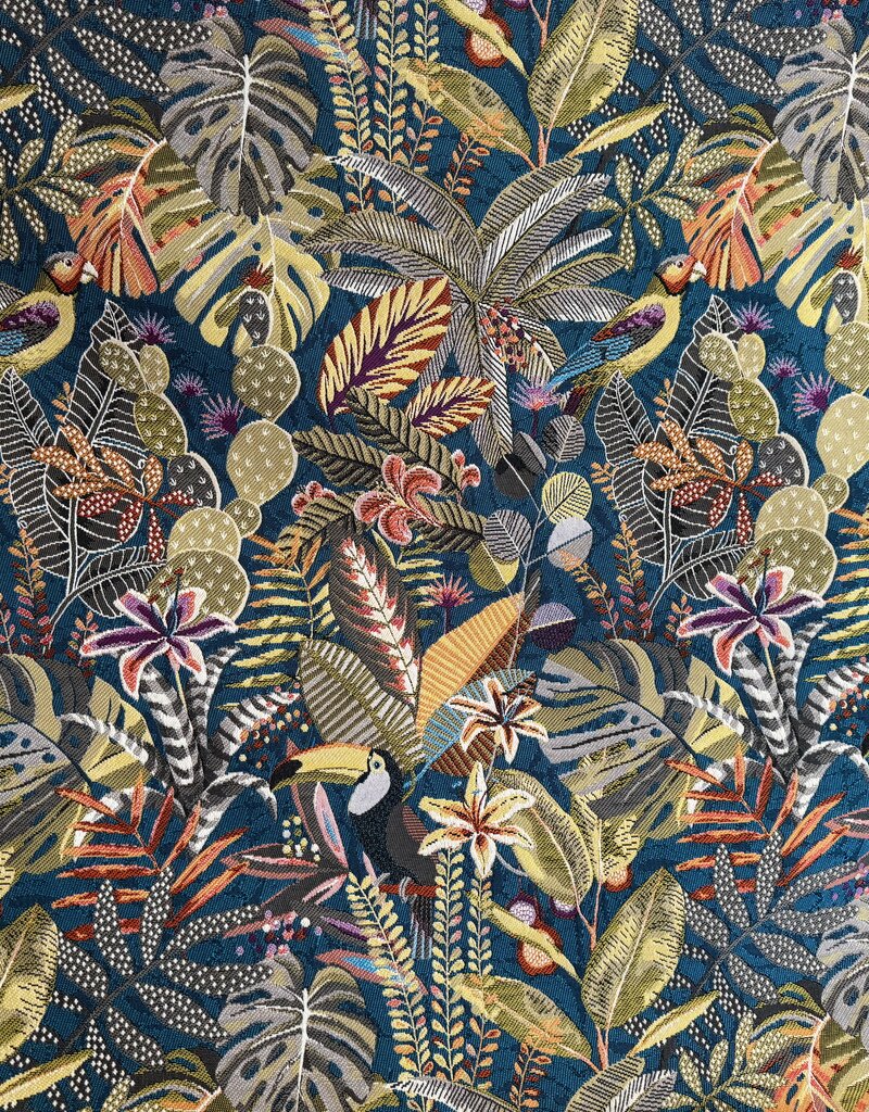 Sumatra Blue bekledingstof