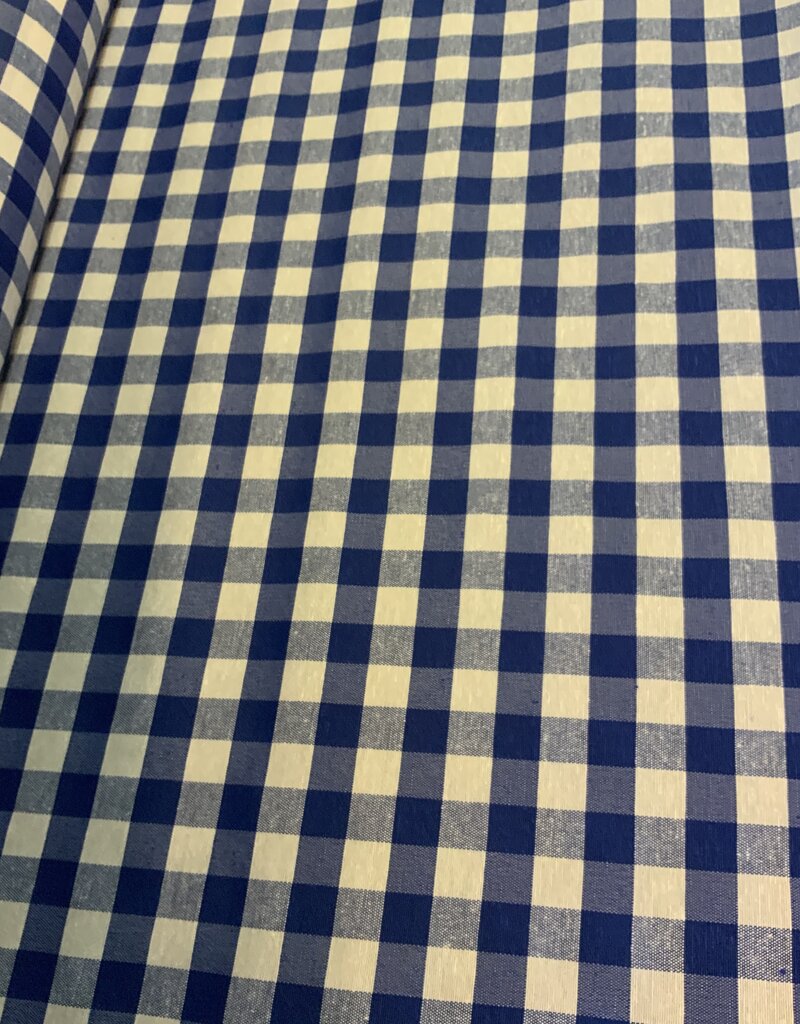 Waxdoek 030 boerenbont blauw