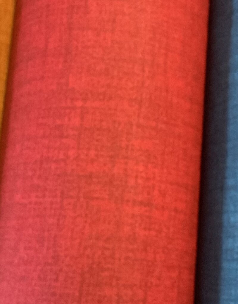 Waxdoek 160 Uni rood met structuur