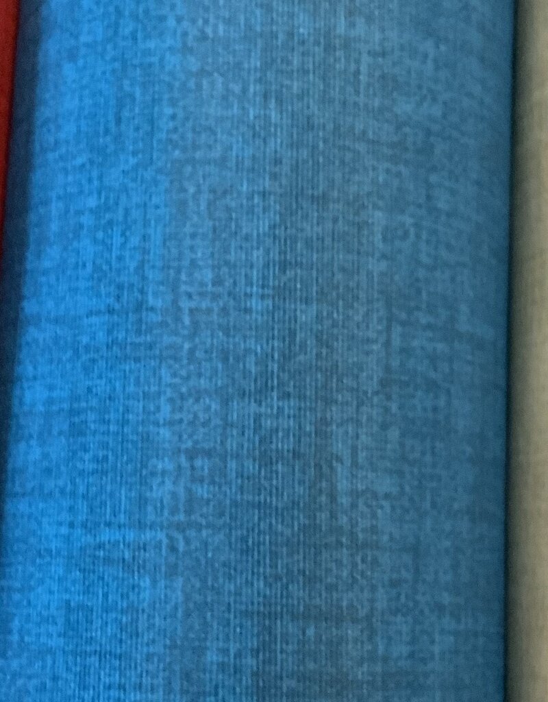 Waxdoek 170 uni blauw met structuur