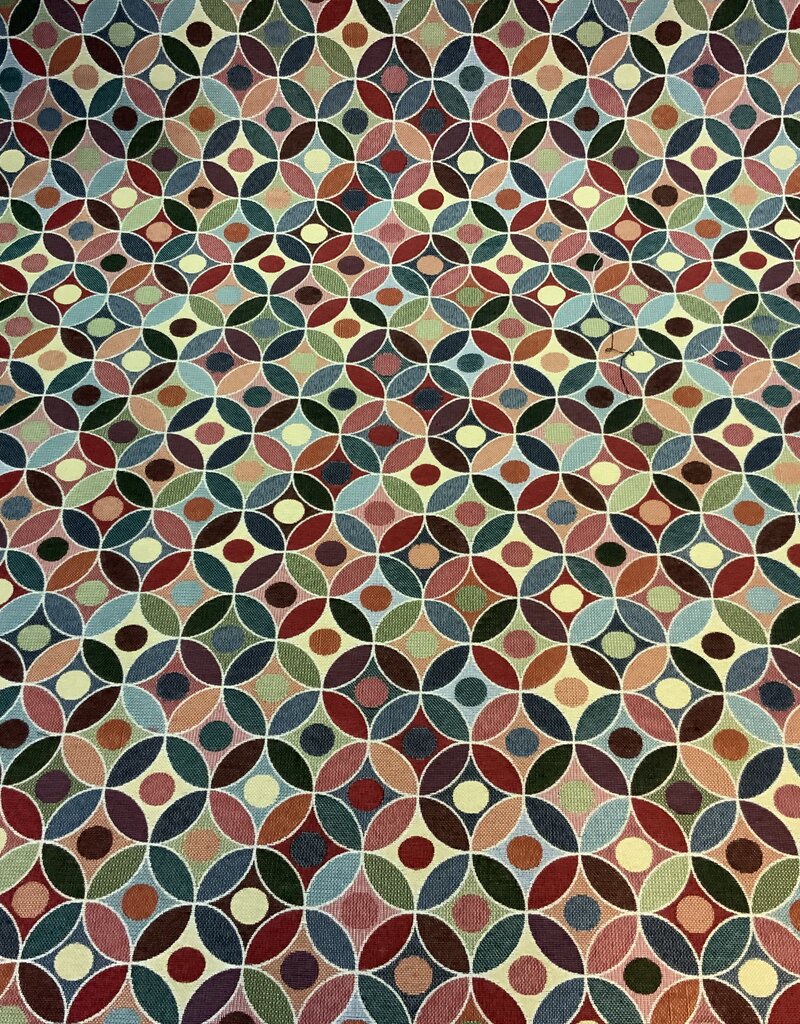 Gobelin 009 Grafische cirkels