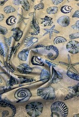 Seepferdchen und Seestern ins Blau