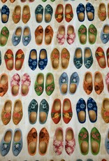 Bunte Niederländische Bauern Holzschuhe