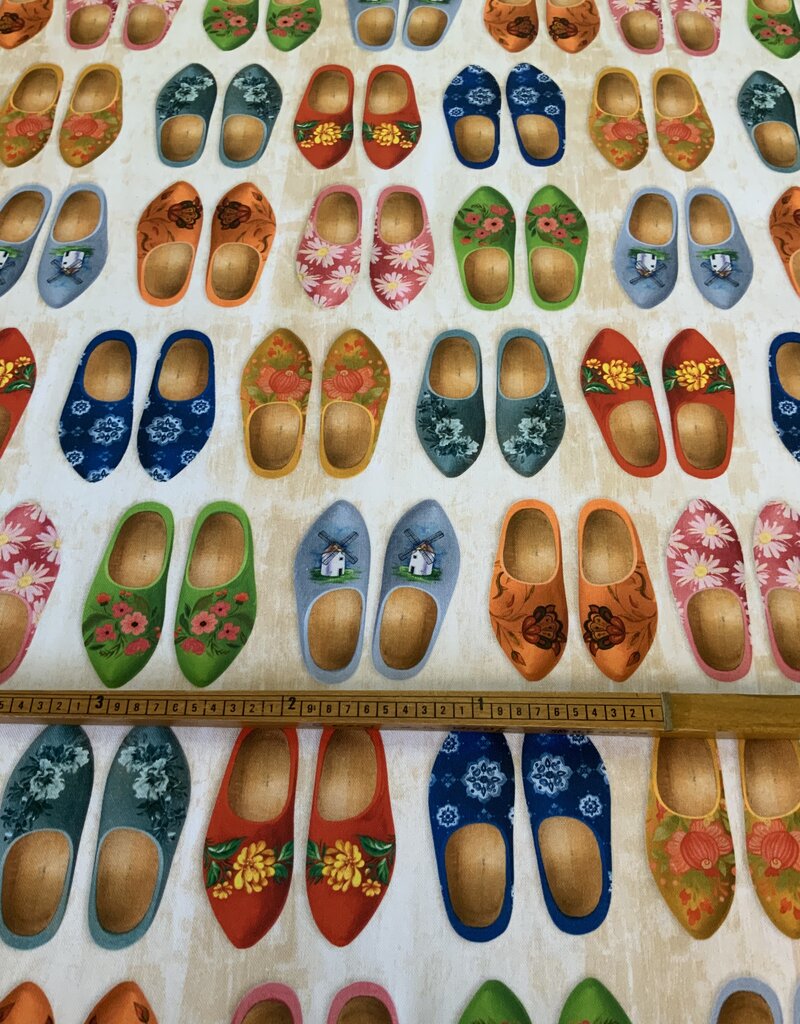 Bunte Niederländische Bauern Holzschuhe