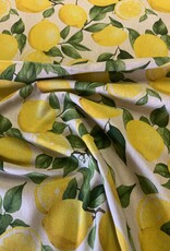 Zitrone auf Leinenoptik