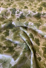 Hedera op Linnenlook ondergrond.