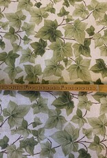 Hedera op Linnenlook ondergrond.