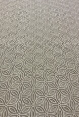 Grafisch deco stof Linnenlook
