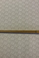 Grafisch deco stof Linnenlook