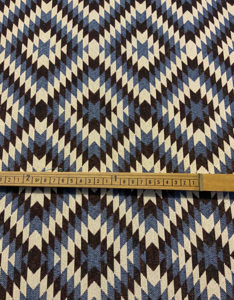 Gobelin 31 Azteken blauw