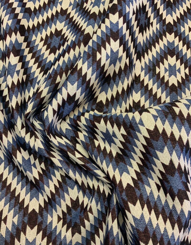 Gobelin 31 Azteken Blau