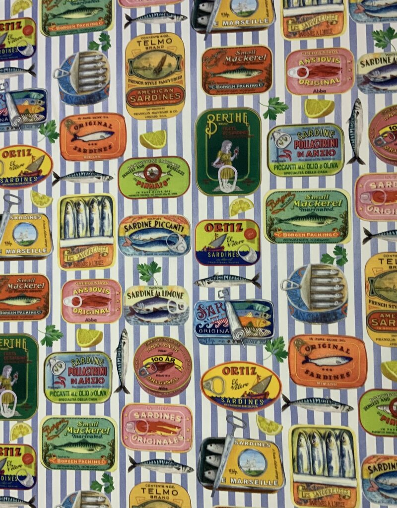 Latas Sardinen gestreift.