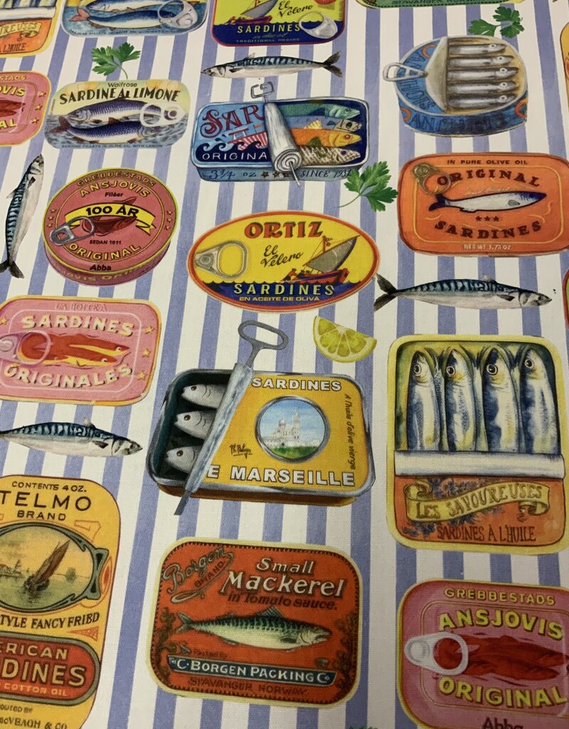 Latas Sardinen gestreift.
