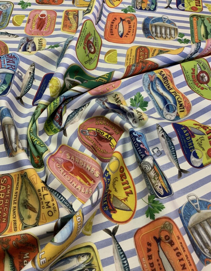 Latas Sardinen gestreift.
