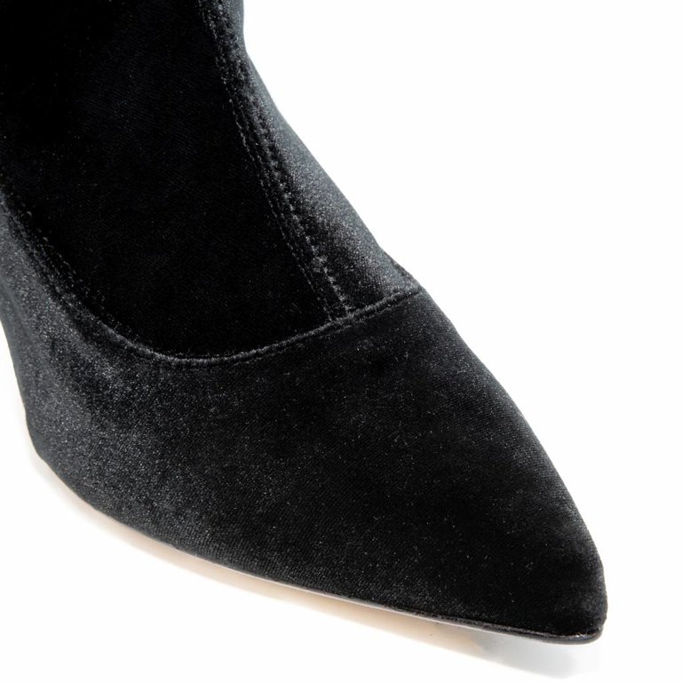 Cara Rosa Milano - sock boots - zwart