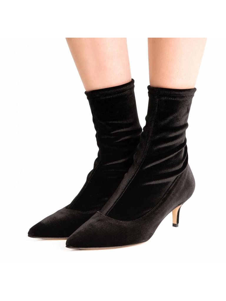 Cara Rosa Milano - sock boots - zwart