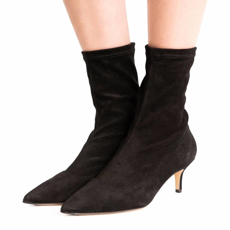 Cara Rosa Firenze - sock boots - black