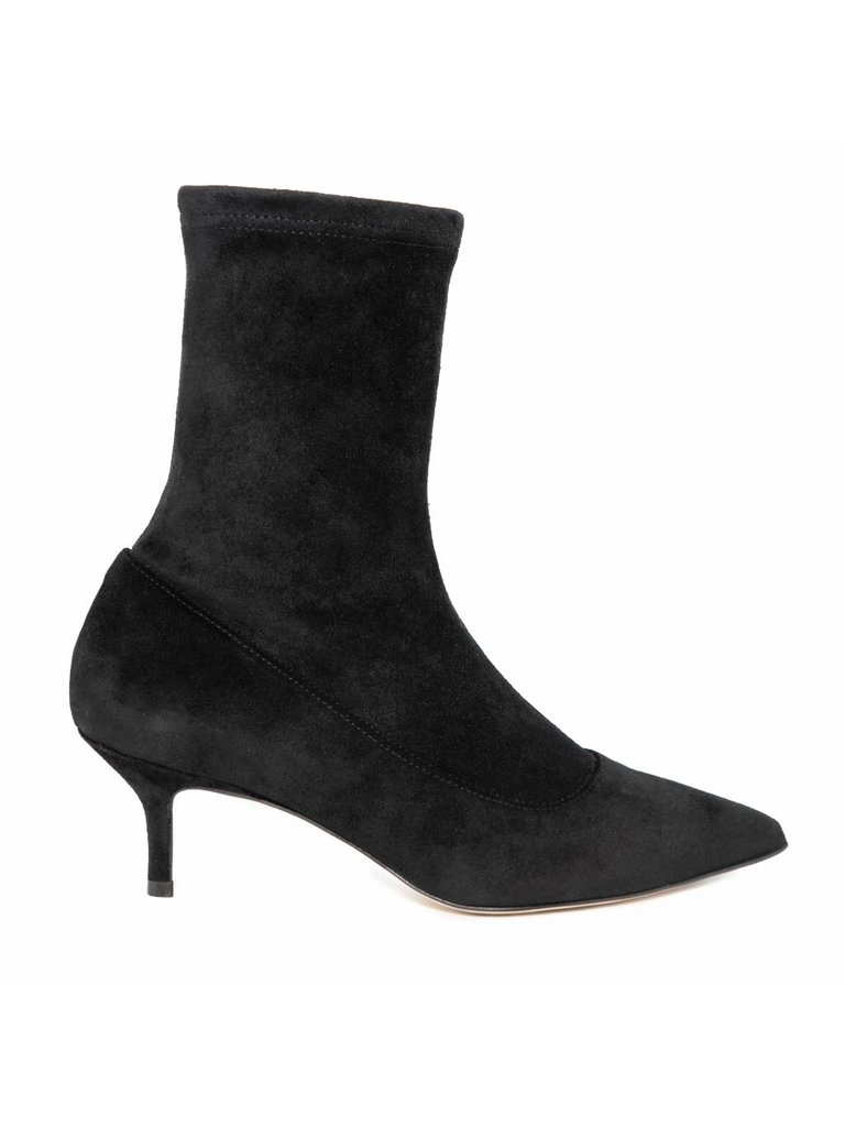 Cara Rosa Firenze - sock boots - zwart