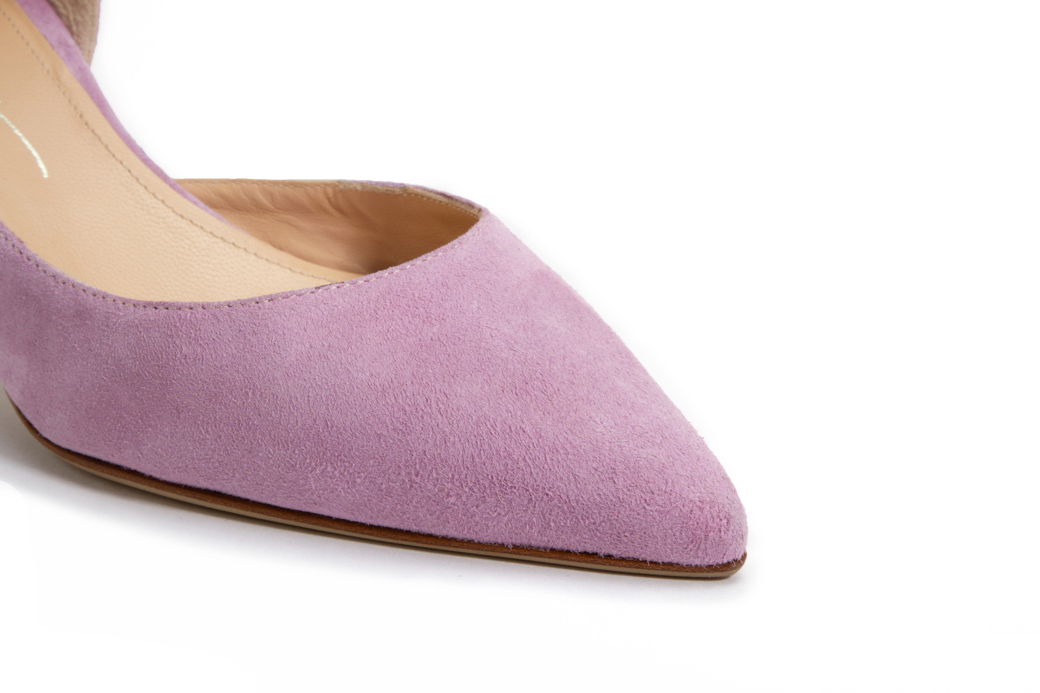lilac court shoe