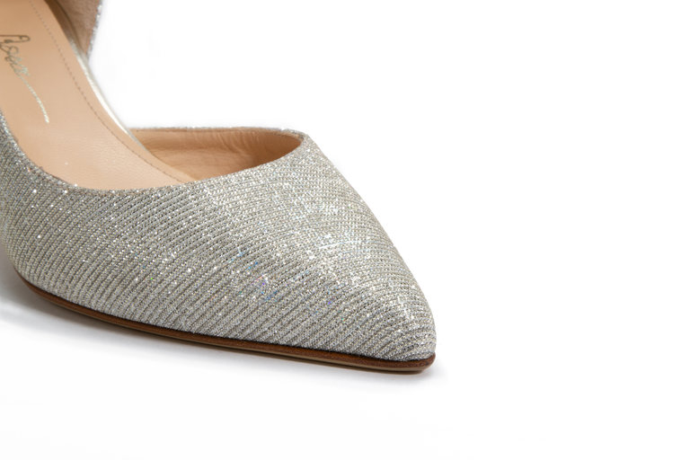 Cara Rosa Positano - pump - champagne glitter