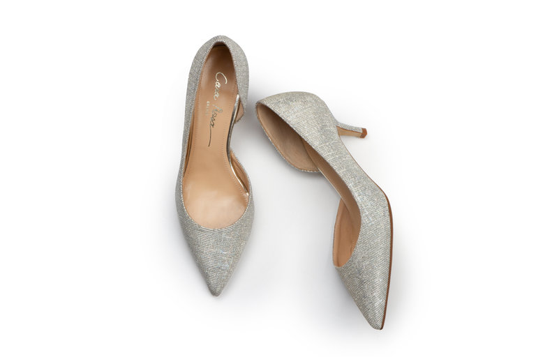 Cara Rosa Positano - pump - champagne glitter