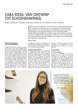 Cara Rosa: van ontwerp tot schoenenwinkel - Shoes magazine