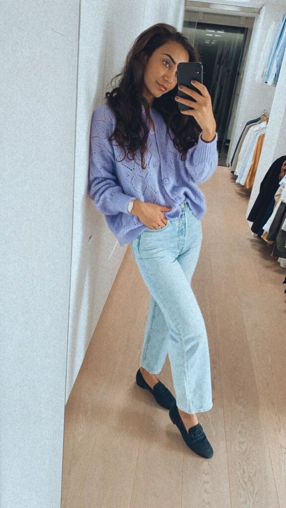 Cara Rosa Marsala - loafer - navy blue